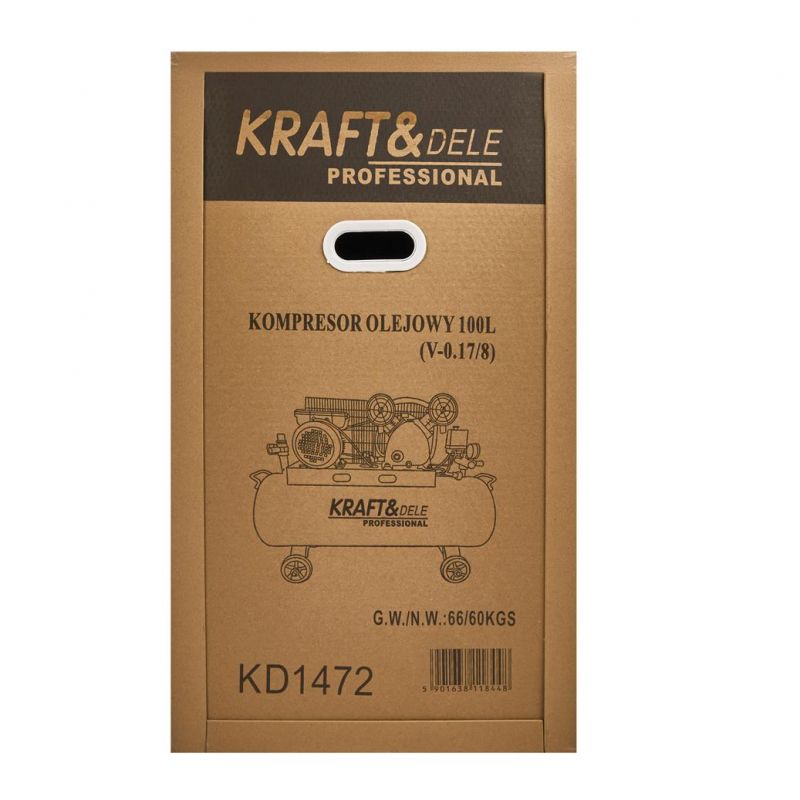 Olejový kompresor 100L 230V + separátor KD1472