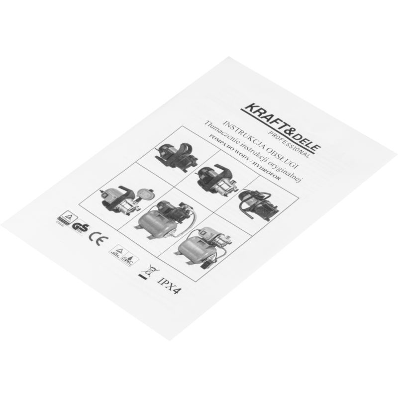 Pompa do wody hydroforowa 20L 1200W 3400L/h KD5272