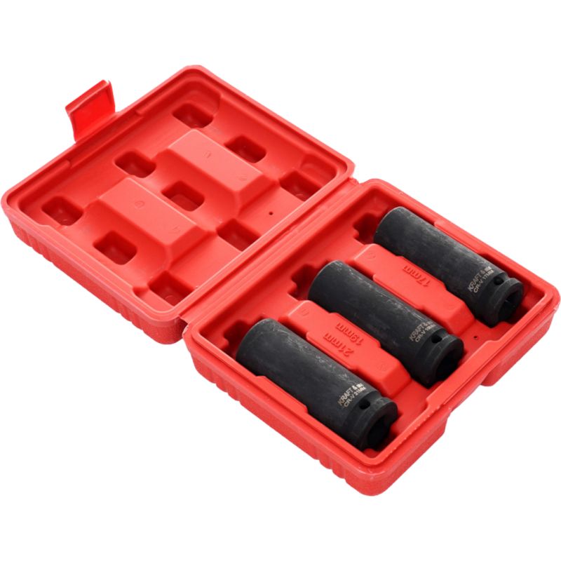 Nasadki udarowe 3el. 1/2" L:78 KD11750