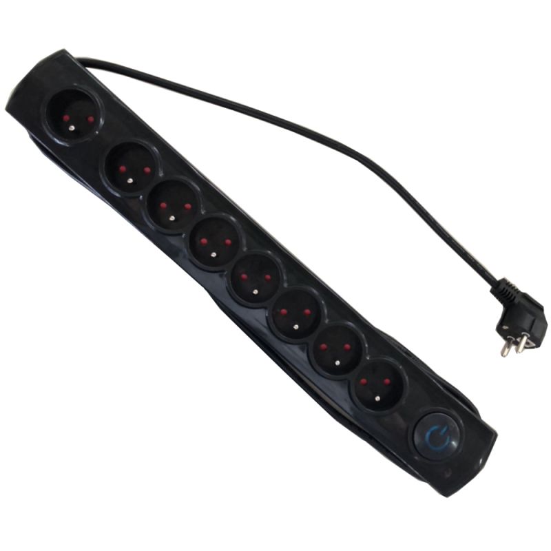 Przedłużacz 3m 8 GNIAZD KD4036