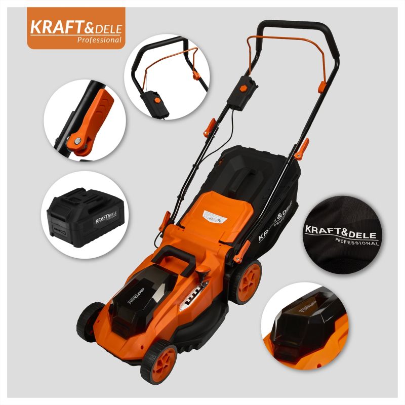 Akumulátorová kosačka 50 l, 38 cm, 40 V, model KD5411