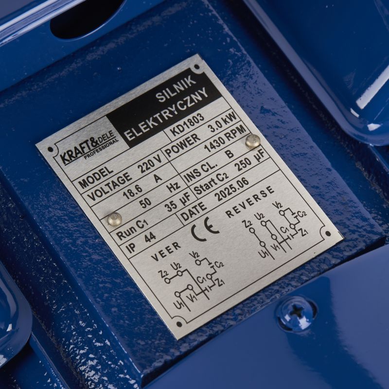 Silnik elektryczny 3kW 220V 1430rpm KD1803