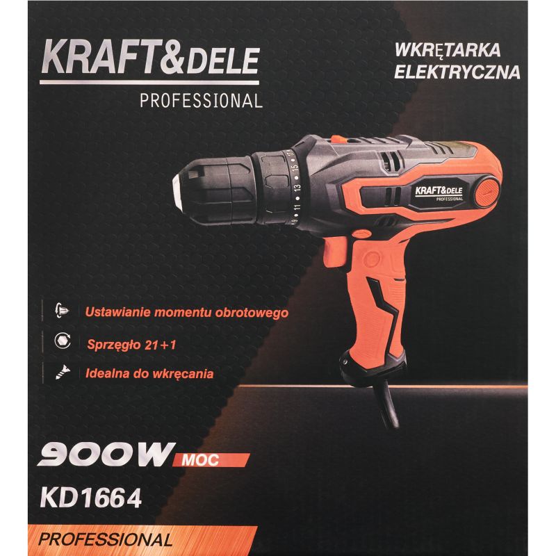 Wkrętarka elektryczna 900W KD1664