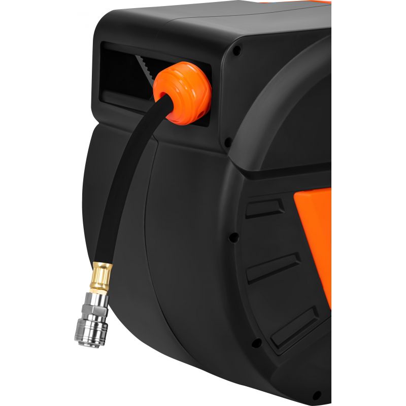 Vzduchová hadica navíjacia, pneumatická, 15 m + 1,5 m, 1/4", KD2158