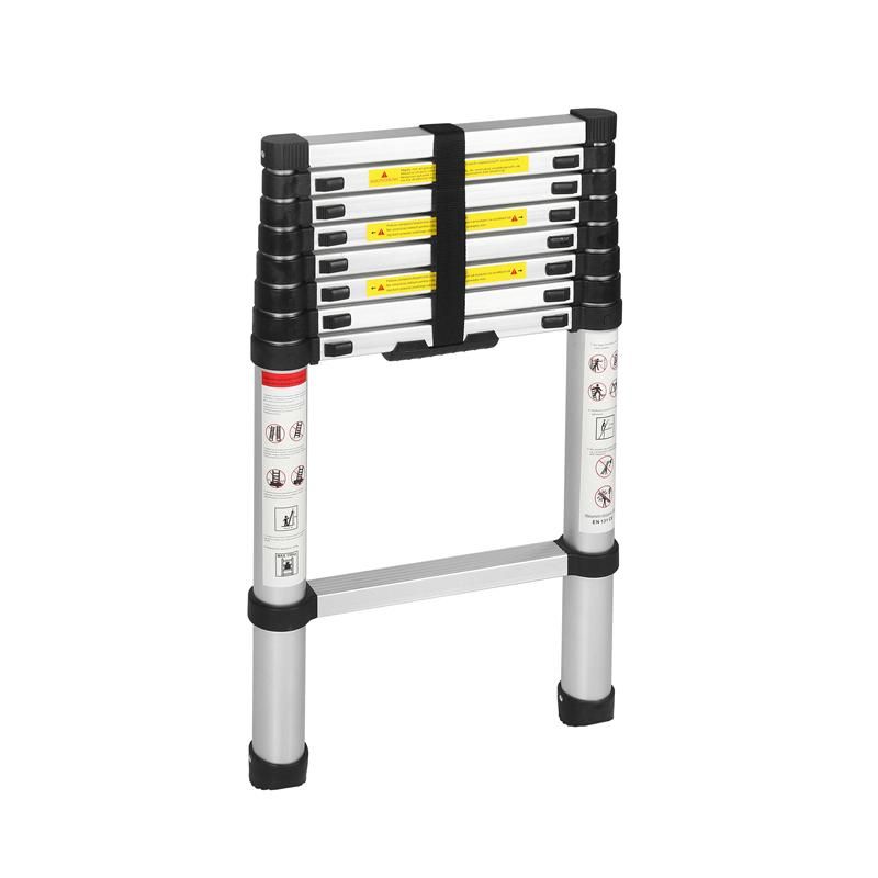 Drabina aluminiowa 8 stopni / 2,6m / max 150kg