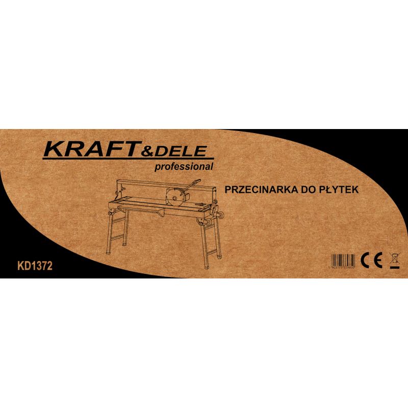 Przecinarka stołowa do glazury 1200mm 2200W KD1372