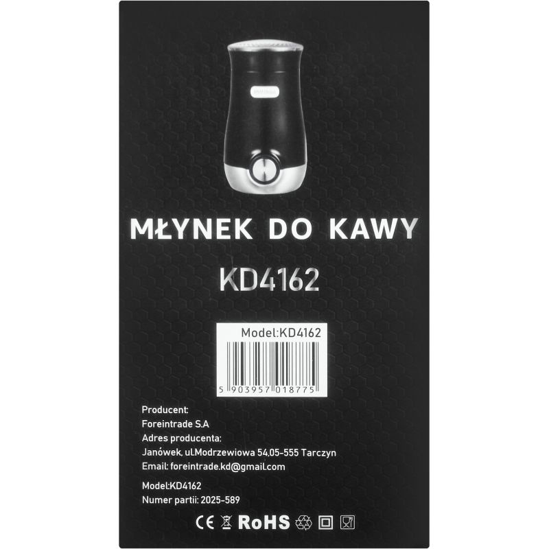 Młynek do kawy 200W 50g KD4162