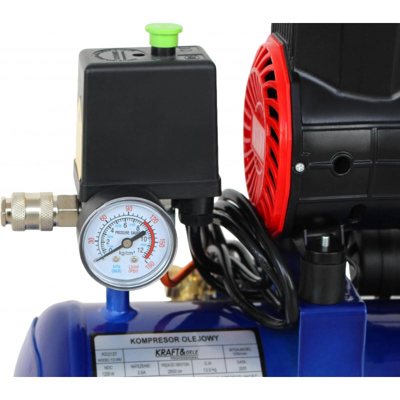 Kompresor bezolejowy 9L 230V 1200W KD4090