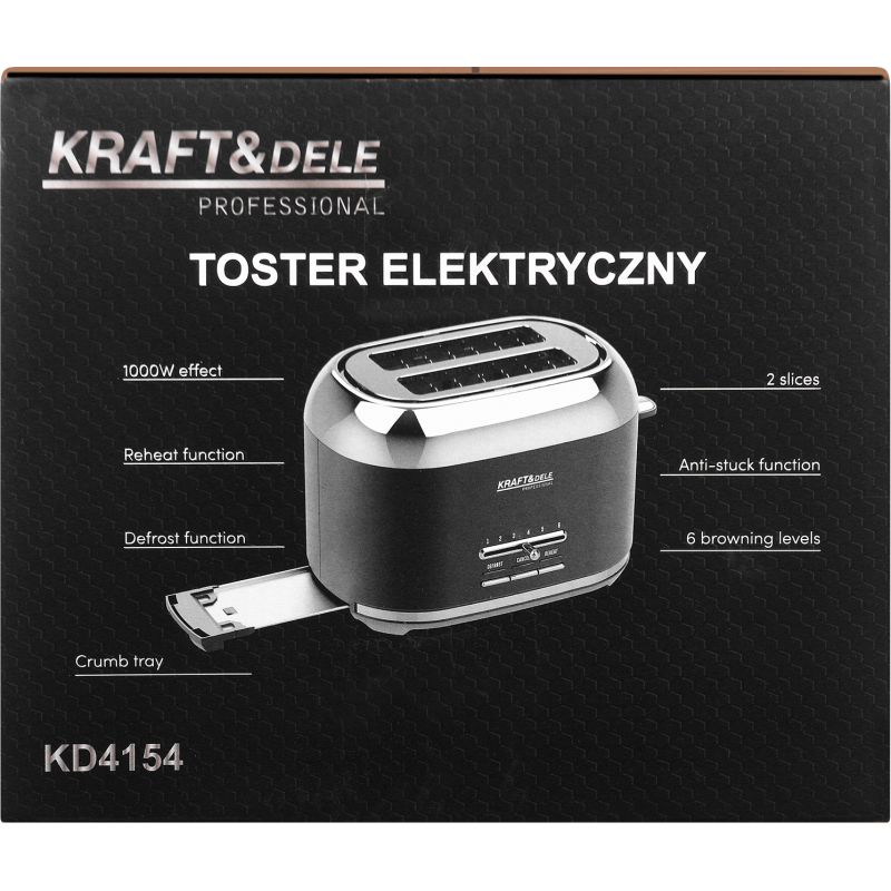 Elektrický hriankovač 1000W KD4154