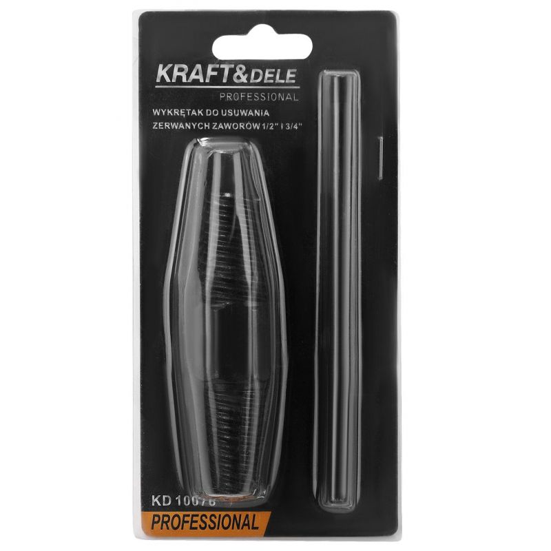 Wkrętak do usuwania zerwanych zaworów KD10076