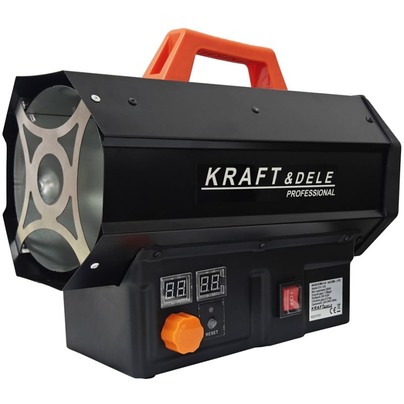 Nagrzewnica gazowa 45kW + reduktor AUTOMAT KD11732