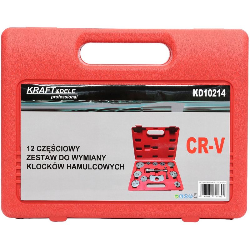 Zestaw do wymiany klocków hamulcowych 12el. KD10214