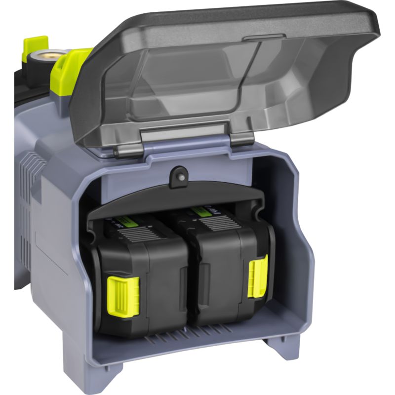 Akumulatorowa pompa ogrodowa 3500L/h 2x6Ah + ładowarka KD5270