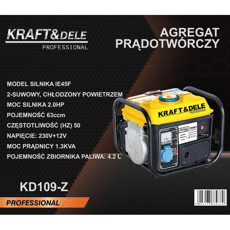 1200W 12/230V elektrocentrála KD109Z