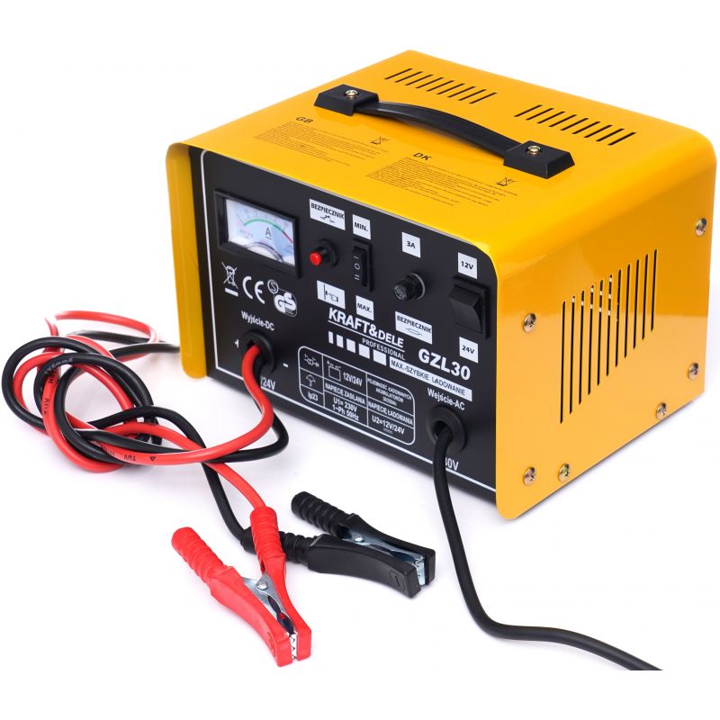 Prostownik samochodowy 30A 90-250Ah KD1923