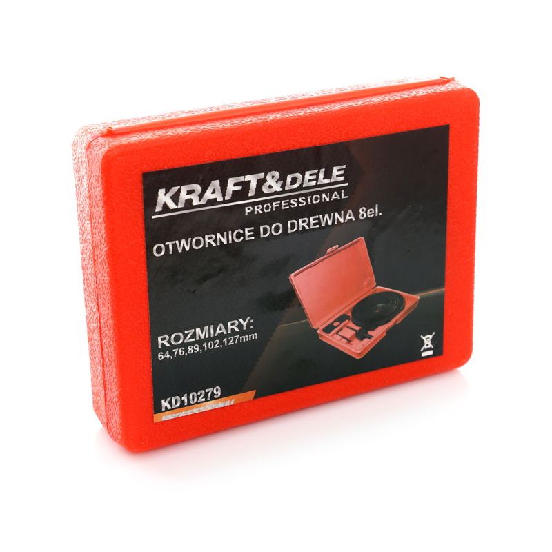 Otwornice do drewna 8 el. KD10279