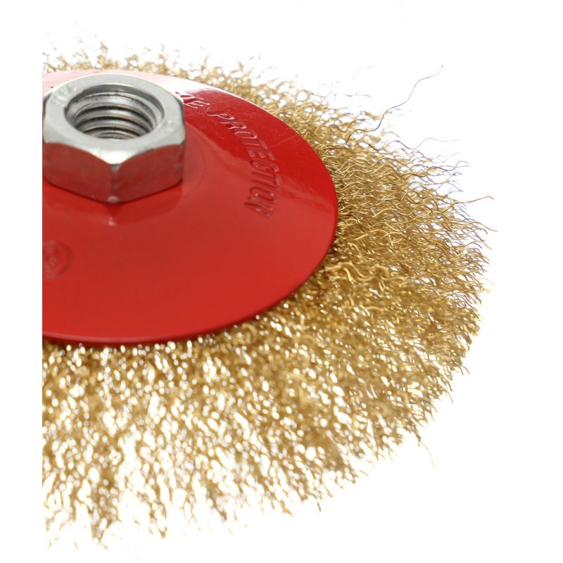 Szczotka obrotowa boczna mosiężna KD10984