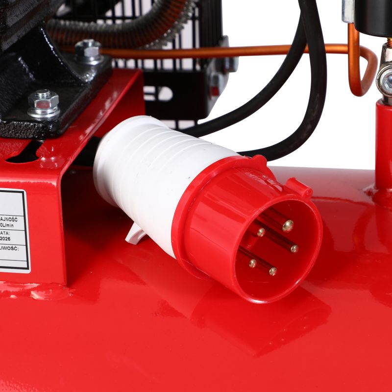 Kompresor Olejowy 200L 2 Tłoki 400V KD407