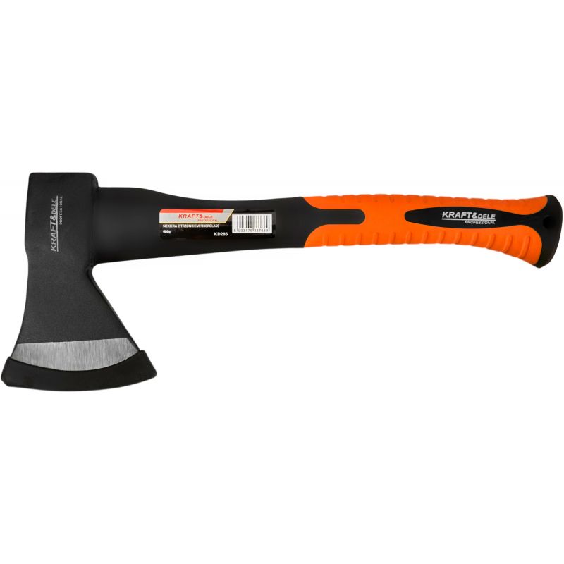Siekiera z trzonkiem fiberglass 600g 37cm KD286