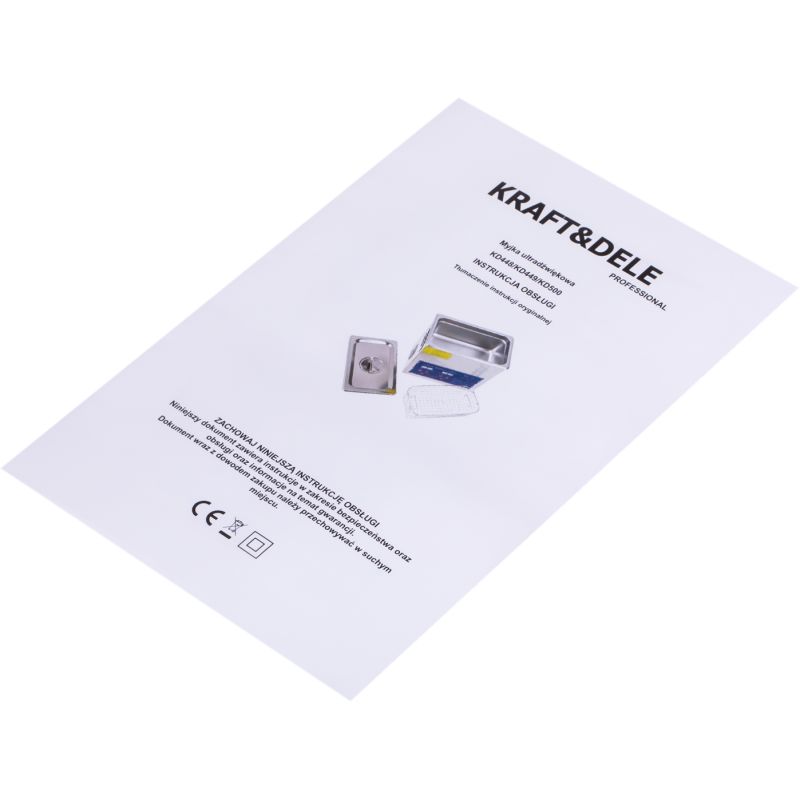 Myjka ultradźwiękowa 6,5L KD449