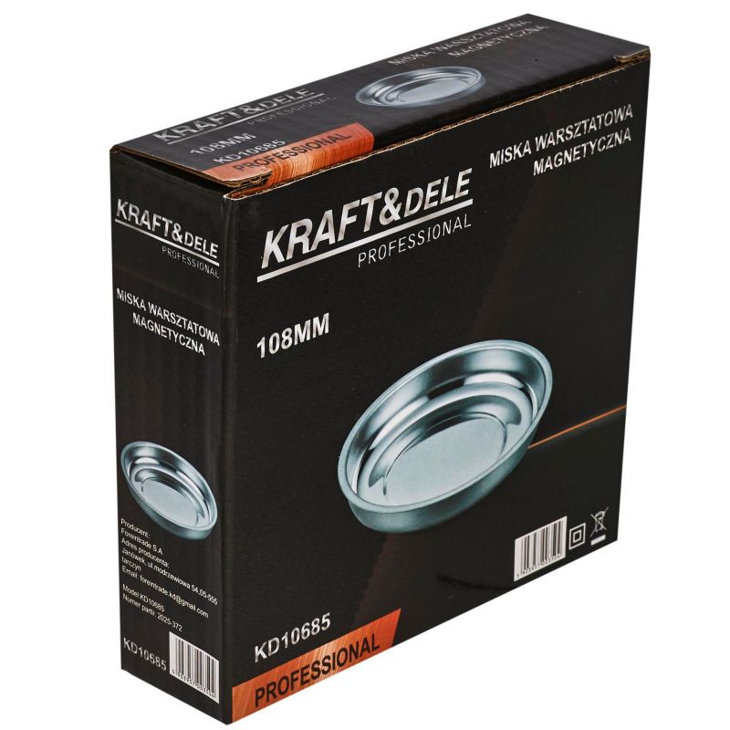 Miska warsztatowa magnetyczna 108mm KD10685