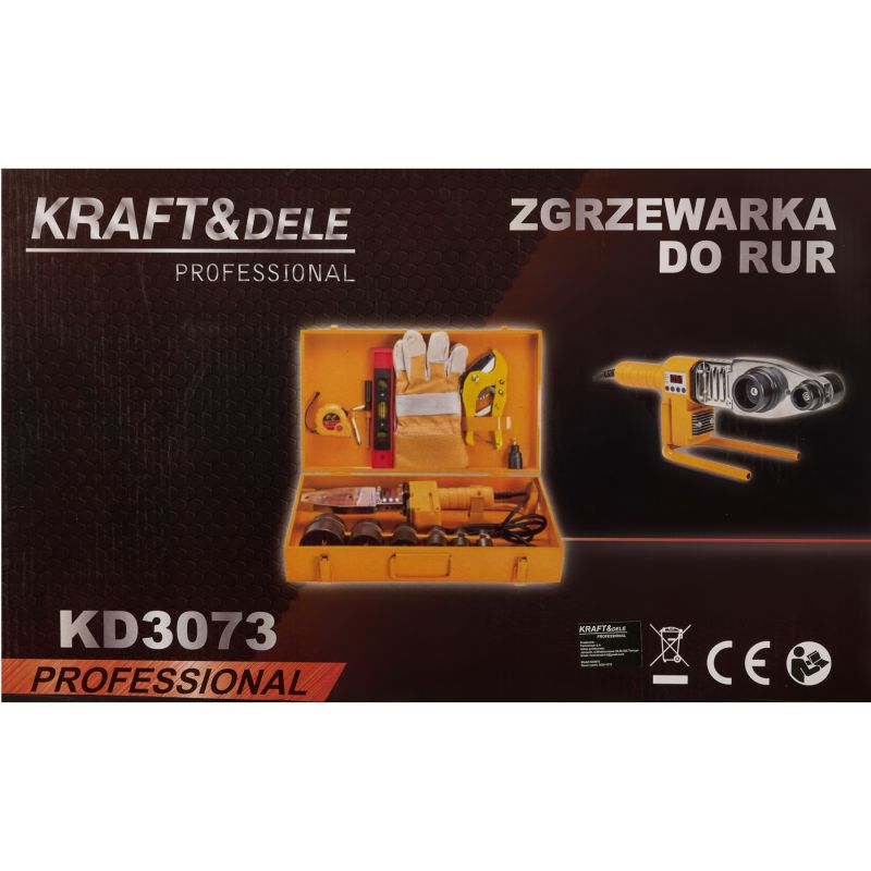 Zgrzewarka do rur 2800W LCD KD3073