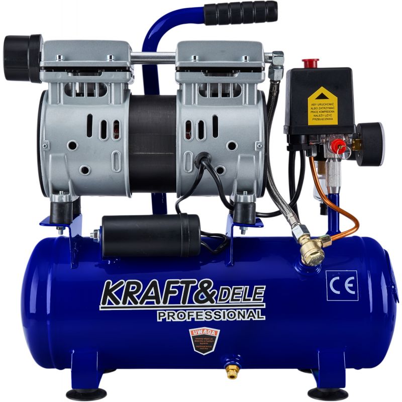 Kompresor bezolejowy 9L 550W 155L/min KD4098