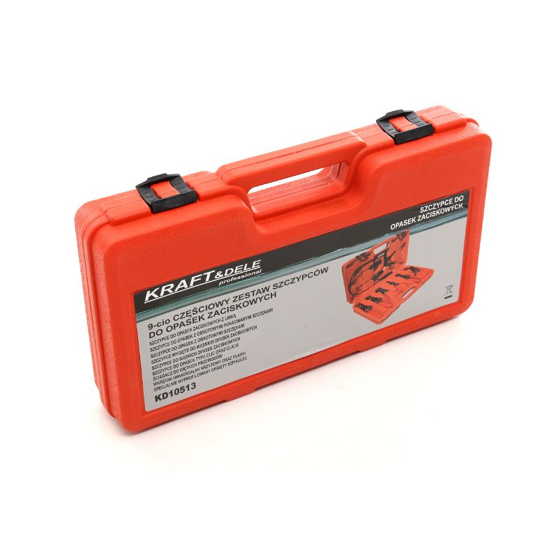 Szczypce do opasek zaciskowych 9 szt. KD10513