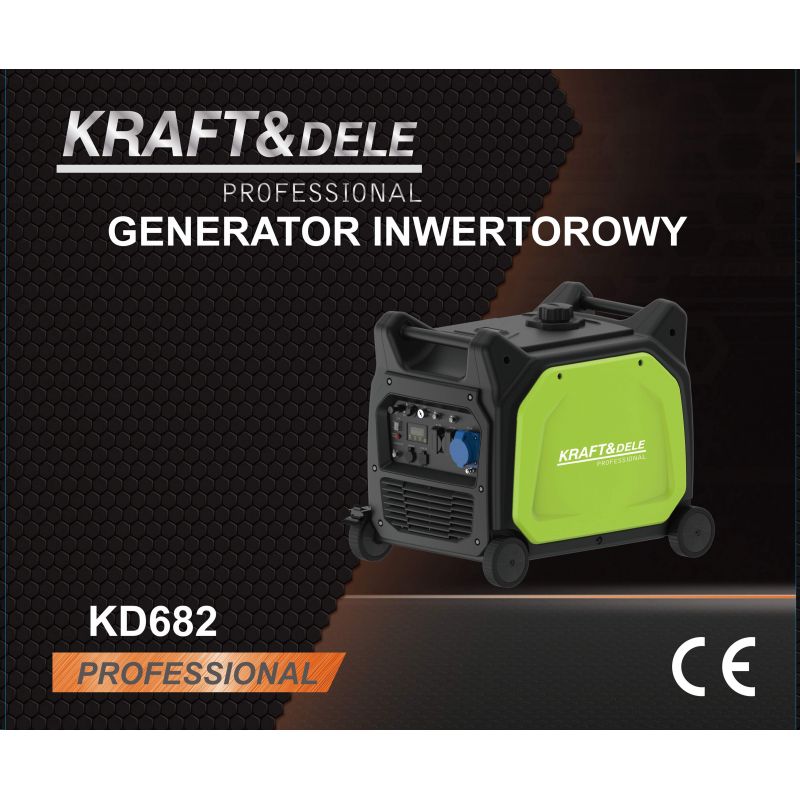 Invertorový generátor 7,6 kW KD682