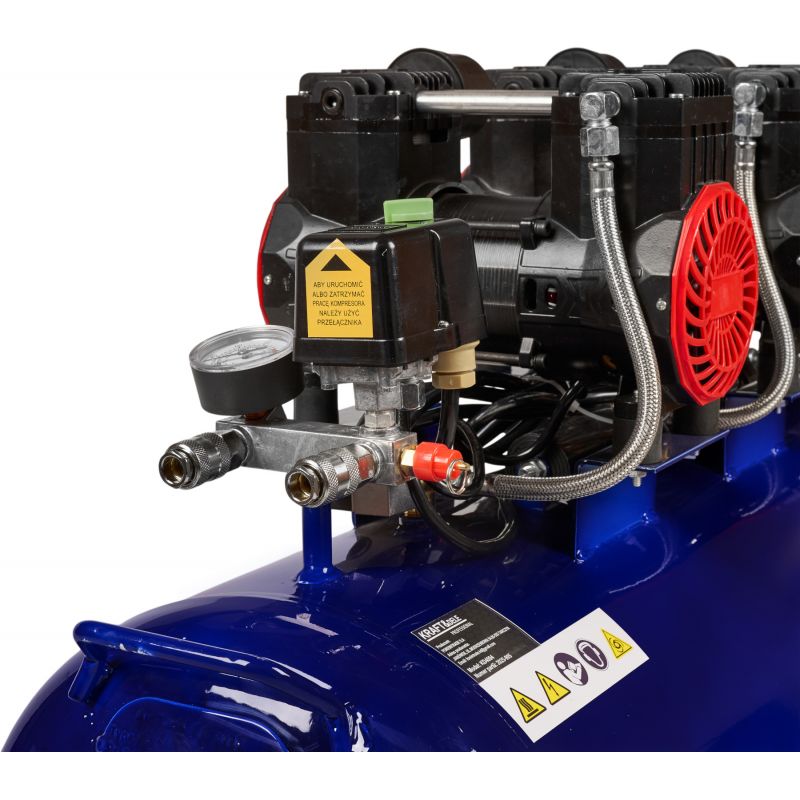 Kompresor bezolejowy 100L 6000W 660L/MIN niebieski KD4094