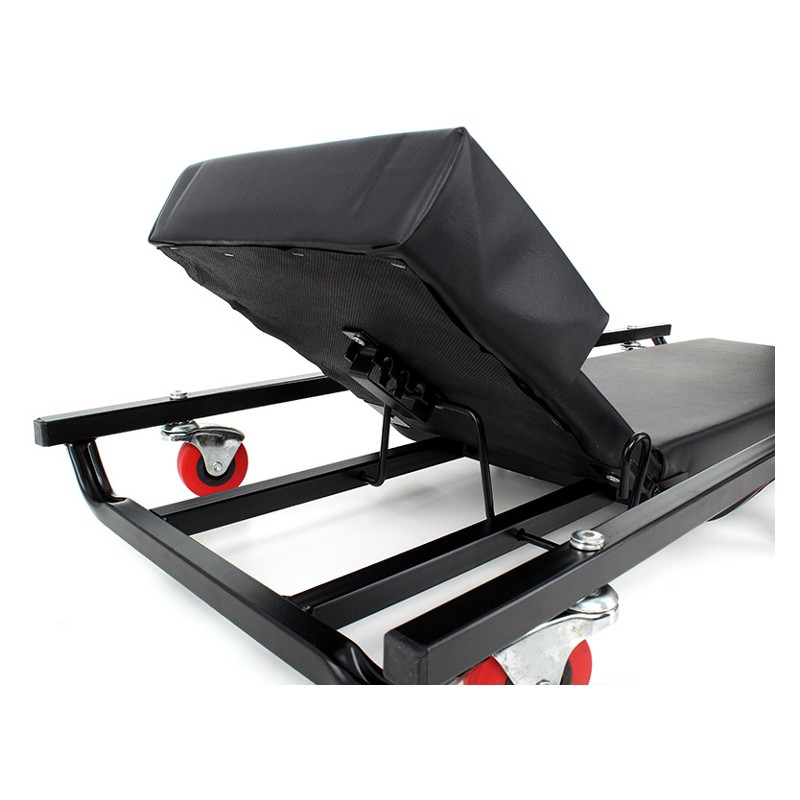 Leżak warsztatowy, leżanka z regujacją KD377