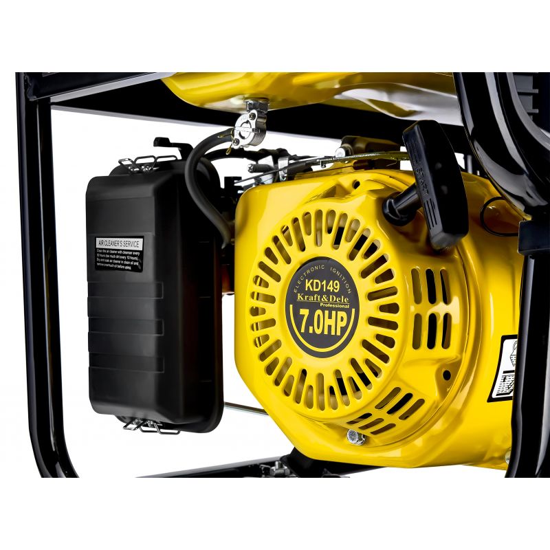 Generátorová súprava 3500W LCD voltmeter 12/230V KD149