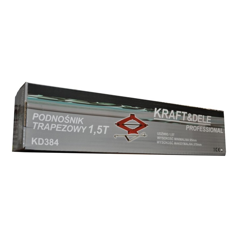 Podnośnik samochodowy trapezowy 1,5T KD384