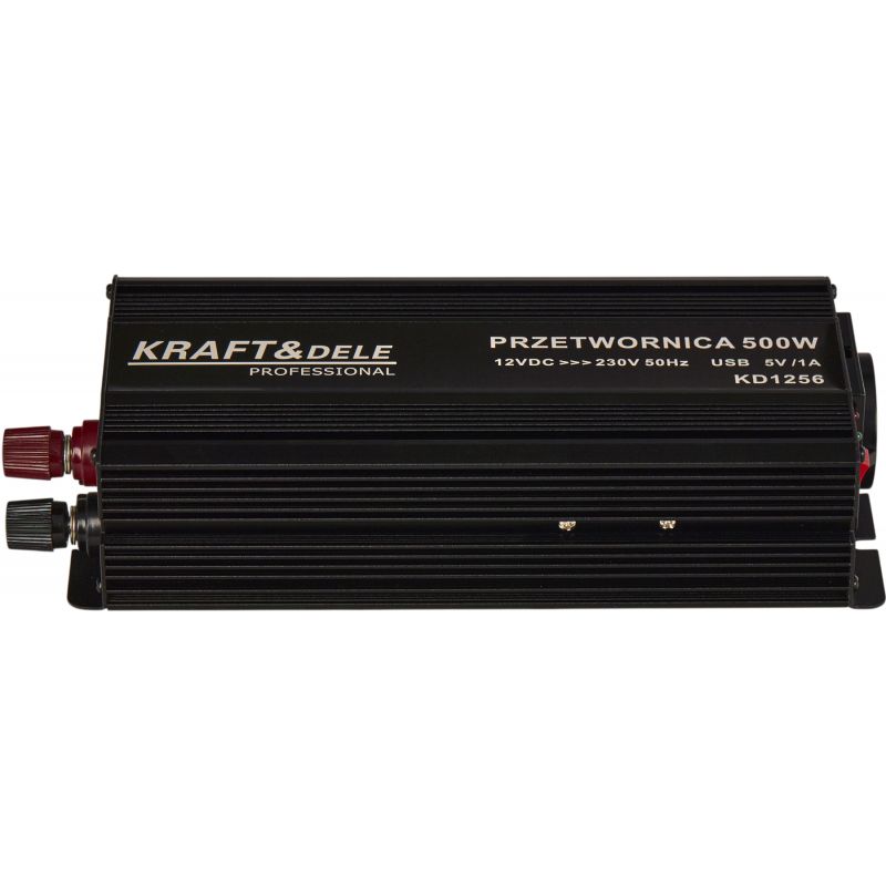 Przetwornica napięcia 12V na 230V 500/1000W CZYSTA SINUSOIDA KD1256