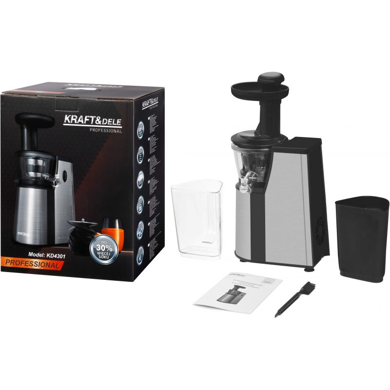 Wyciskarka wolnoobrotowa do soków 450W KD4301