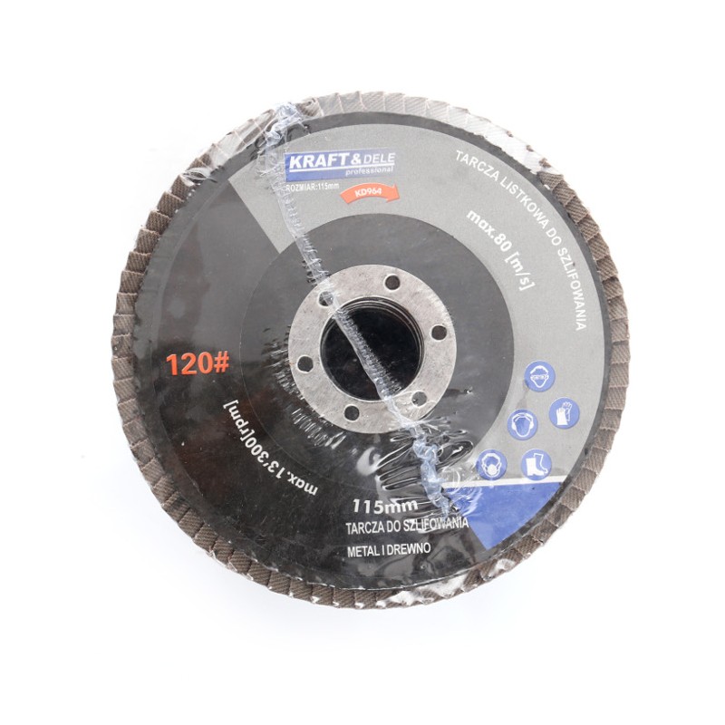 Tarcza listkowa 115mm P120 KD964
