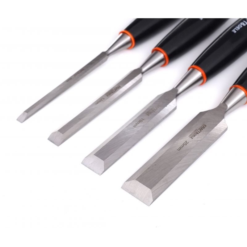 Sada stolárskych dlet 4 kusy, 6, 12, 19, 25 mm, KD11773