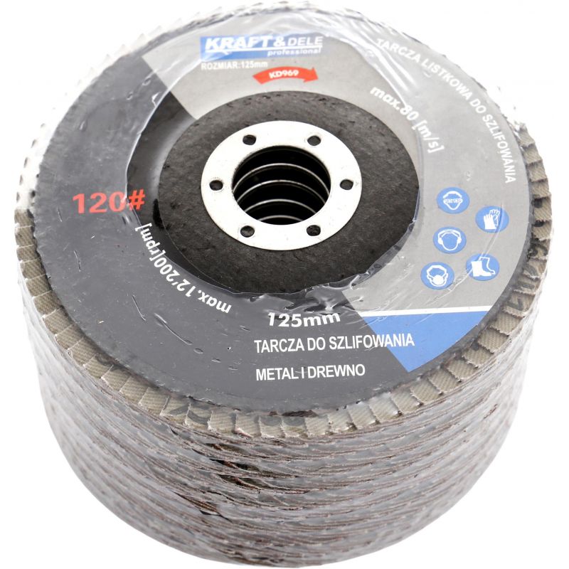 Tarcza listkowa 125mm P40 KD965