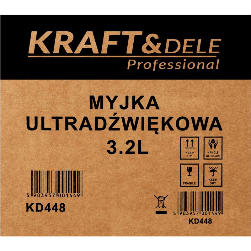 Myjka ultradźwiękowa 3,2L KD448
