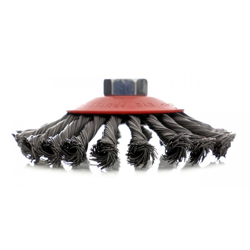 Szczotka obrotowa boczna pleciona KD10987