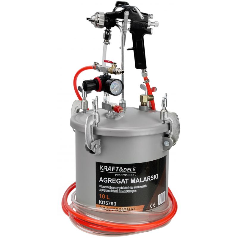 Agregat malarski pneumatyczny 10L KD5793