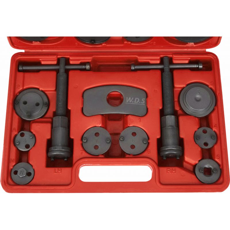 Zestaw do wyciskania tłoczków hamulcowych 22el. WDS2210