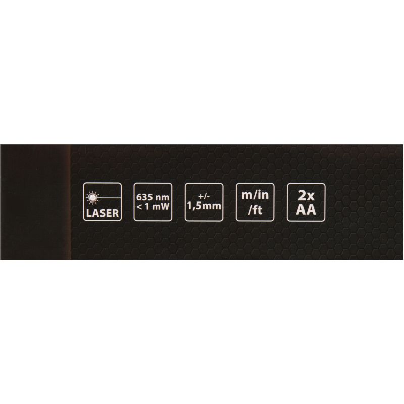 Laserowy miernik cyfrowy dalmierz 40m KD10405