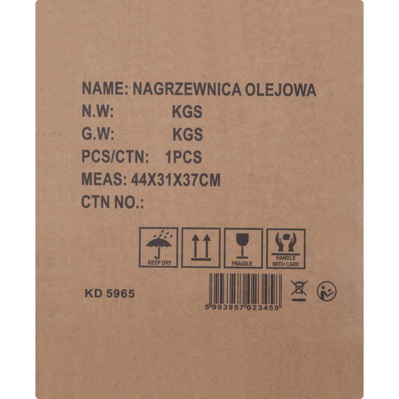 Nagrzewnica olejowa postojowa 9kW KD5965