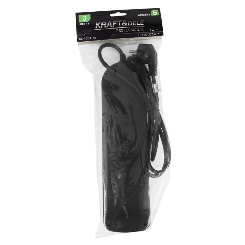 Przedłużacz 3m 5gniazd KD4001