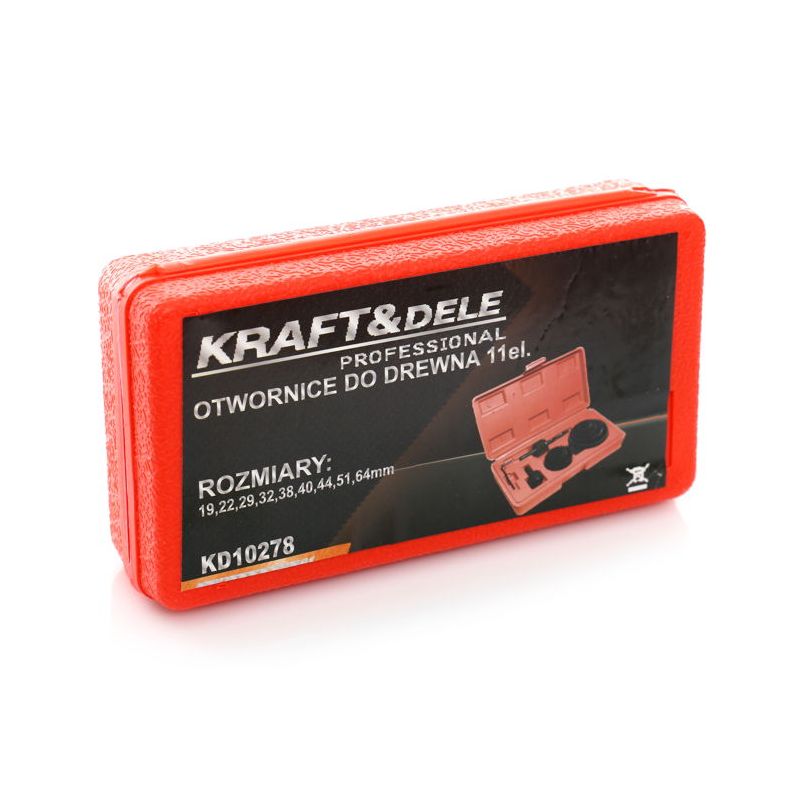 Otwornice do drewna 11 el. KD10278