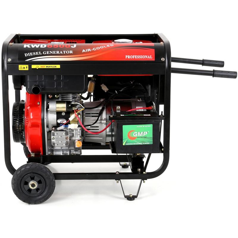 Dieselová elektrocentrála 6500W 12/230V KD122