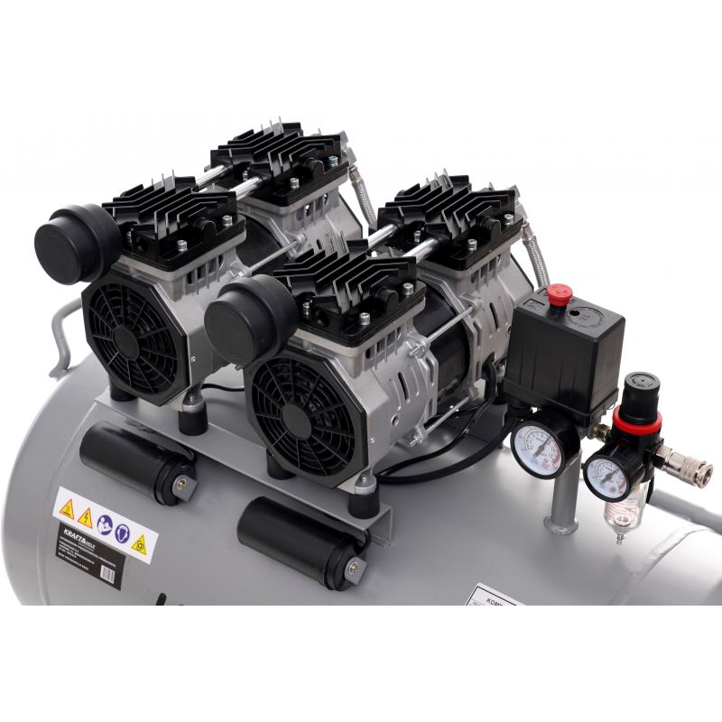 Kompresor bezolejowy 100L / 2 x 1500W KD1398