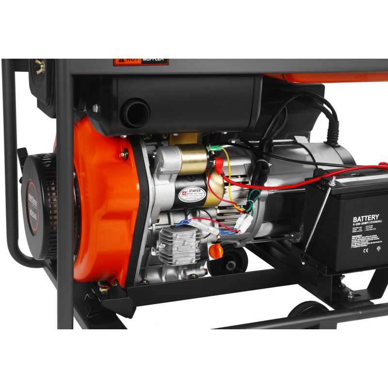 Dieselová elektrocentrála 7KW 16KM 230V/400V KD3243