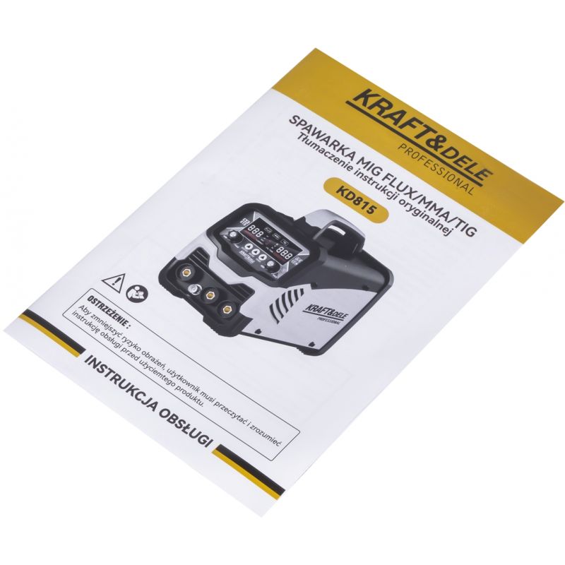 Spawarka MIG Flux/MMA/TIG 200A KD815